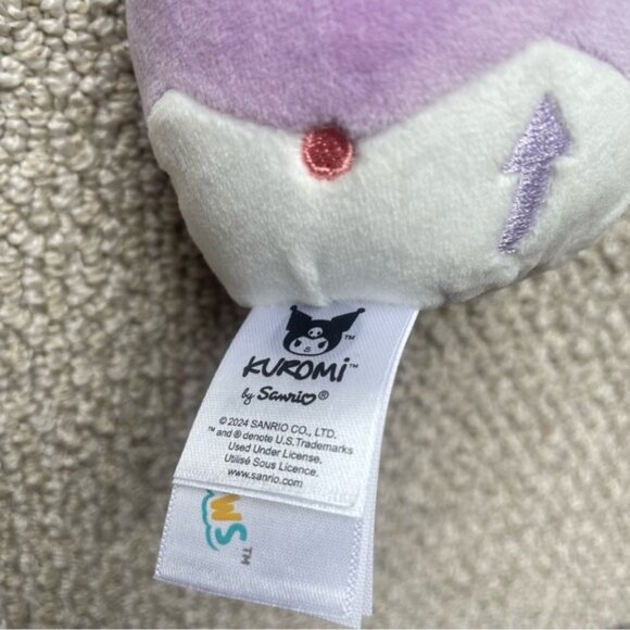 NWT Sanrio Hello Kitty KUROMI Purple Plush Clip Keychain 3.5” RARE NEW - Picture 5 of 5